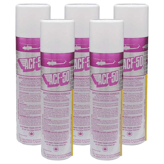 ACF-50 Anti-Corrosion Lubricant Compound, 13 oz Aerosol Spray, 5 Pack