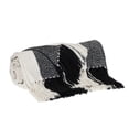 thumbnail image 3 of Parkland Collection Transitional Stripe Black Rectangle 60" x 50" Throw, 3 of 4