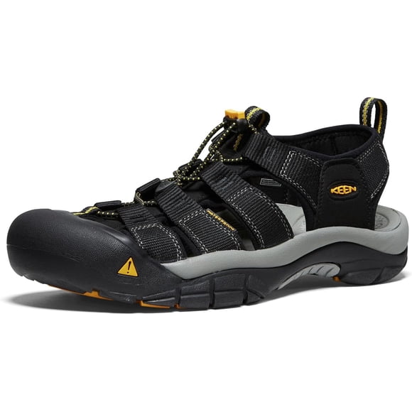 KEEN Sandales d'Eau pour Hommes Newport H2 Noires à Bout Fermé