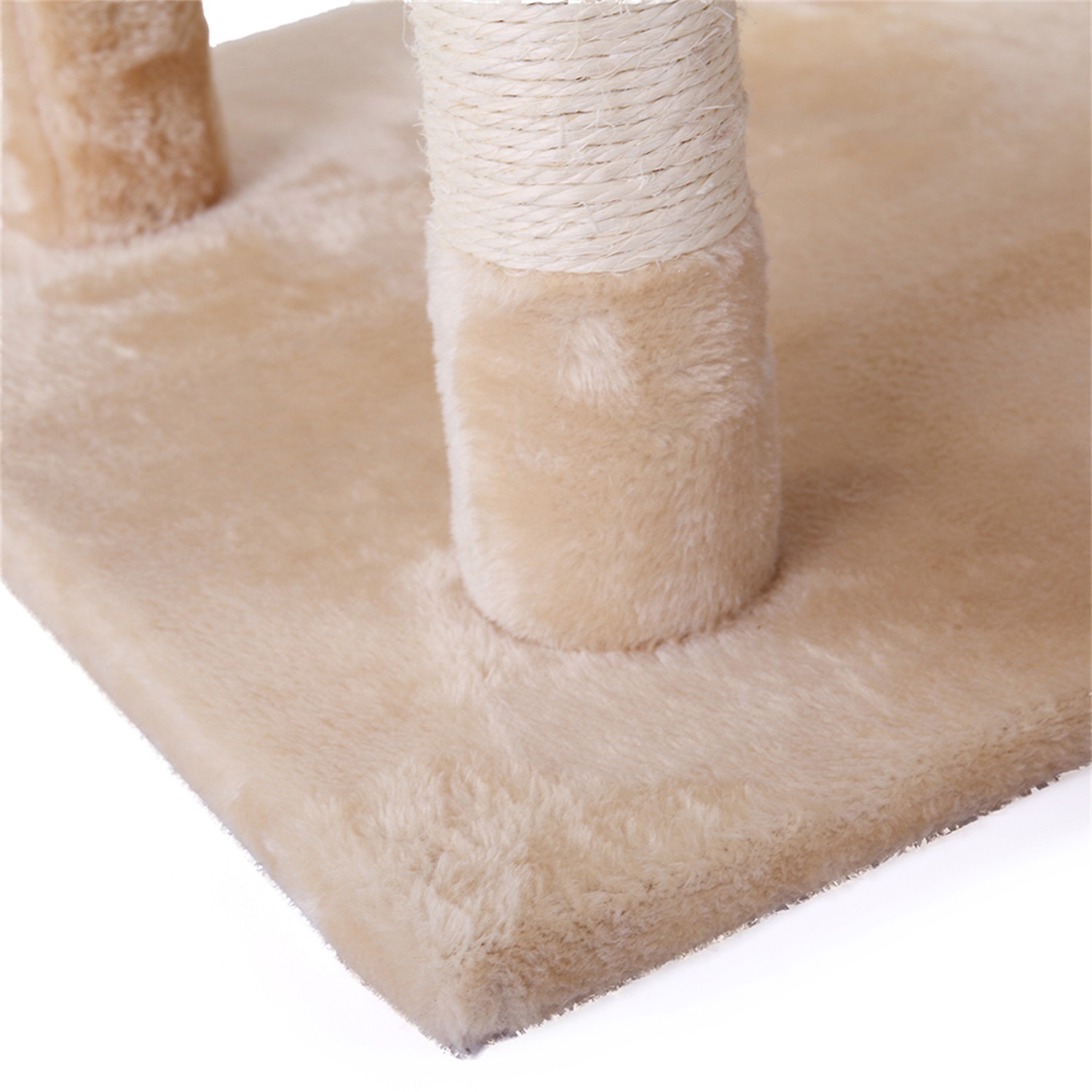 Pefilos 56" Sisal Hemp Cat Tree Tower for Adult Cats Condo for Multiple Cats Furniture Scratch Post Cat Tree House for Indoor Cats Pet House Play Kitten with Cozy Perches, Beige Pefilos 56" Sisal Hemp Cat Tree Tower for Adult Cats Condo for Multiple Cats Furniture Scratch Post Cat Tree House for Indoor Cats Pet House Play Kitten with Cozy Perches, Beige