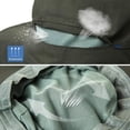 thumbnail image 2 of TOP-EX Men’s Waterproof Mesh Veil Bucket Hat, UPF 50 Sun Protection, Packable Outdoor Hat, Dark Gray, XL/XXL, 2 of 5