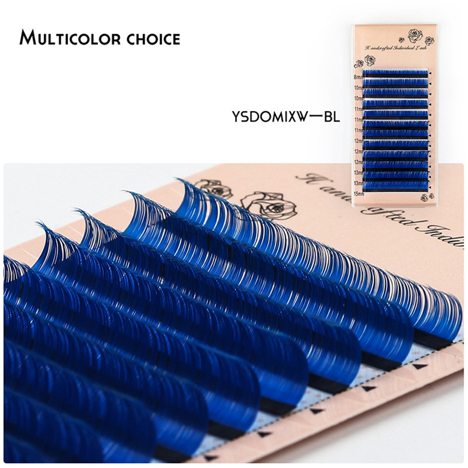 Small Eyelash Curler Individual Eye Lashes Pack Colorful Eyelashes 12d Extensions 6d Lashes Extensions Eyelashes Packs with 100 Bottom Lashes Eyelash Cluster Big Eyelashes Lashes 415 Heart Lashes