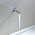 thumbnail image 4 of SUMERAIN Modern Tub and Shower Faucet with Pressure Balance Valve, 8-Inch Square Rain Showerhead System with Tub Spout, Chrome, 4 of 7