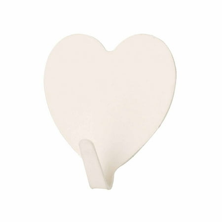 

Sticky Hook Heart Shape Home Supplies Stainless Steel Cleaning Cloth Storage Hanger for Kitchen