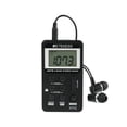 thumbnail image 1 of Radio de bolsillo Retekess V112 AM FM con pantalla LCD, color negro, 1 of 9