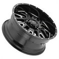 thumbnail image 2 of 24x12 Ultra 203BM Hunter Black Milled Wheel 5x5 (-44mm), 2 of 2