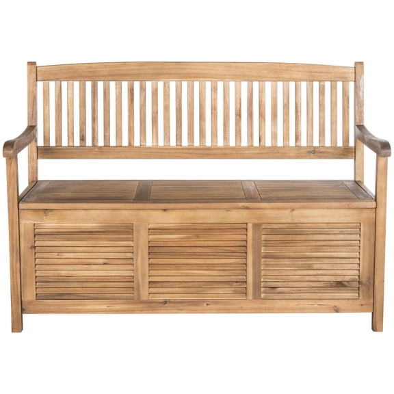 Safavieh Brisbane Indoor/Outdoor Modern Storage Bench