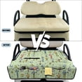 thumbnail image 6 of COEQINE Easy-Carry Golf Cart Seat Cover, Foldable Design with Handle for Storage, Universal Size Quilted Polyester, 4 Front Pockets, Machine Washable, Green Golf Pattern, 6 of 8