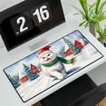 thumbnail image 3 of Hello Winter Exotic Shorthair Frosty Morning Walk Welcome Snowy Christmas Desk Mat Full Keyboard Mouse Pad Cat Lover Kitten Owner Gifts Large Mousepad - 02018, 3 of 5