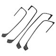 thumbnail image 2 of Window Master Switch Frame,4pcs Window Switch Button Carbon Fiber Car Interior Trim Automotive Interior Accessories Rugged and Tough, 2 of 10