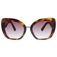 thumbnail image 2 of Valentino VA 4057 5011/8H Sunglasses Havana Brown Frame Rose Gradient Lens 54mm, 2 of 3