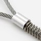 thumbnail image 4 of Wire Sleeves 8-Shaped Aluminum Steel Wire Crimps for Cable Holding 100Pcs, 4 of 5