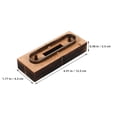 thumbnail image 2 of ELAYARD Satchel Strap Die Cutting Dies Beige 1Set Unique Mold Shapes For Leatherworking, 2 of 8