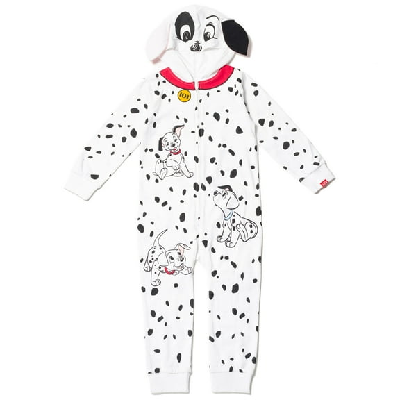 Disney 101 Dalmatians Little Boys Zip Up Cosplay Coverall Newborn to Little Kid