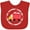 Red, variant on Inktastic My Grammy Loves Me Valentine Truck Boys or Girls Baby Bib
