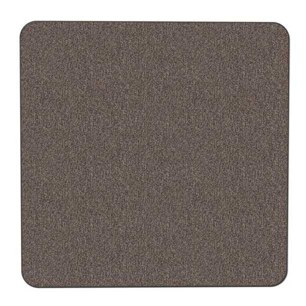 Skidresistant Carpet Indoor Area Rug Floor Mat Pebble Gray 3' X 3