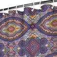 thumbnail image 3 of Waterproof Bohemian Shower Curtain 72x72 Inch Boho Style Polyester Unique Shower Curtain for Bathroom Hotel Home Decor with 12 Plastic Hooks, 3 of 5