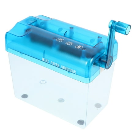 HEMOTON Mini Hand- Paper Shredder for Use, Portable