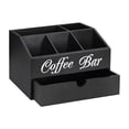 thumbnail image 1 of jifeng Coffee Station Organizer Rustic Coffee Accessories Organizer for Cafe Office B, 1 of 9