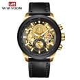 thumbnail image 1 of Reloj de cuarzo para hombre de cristal de moda de ocio, 1 of 8