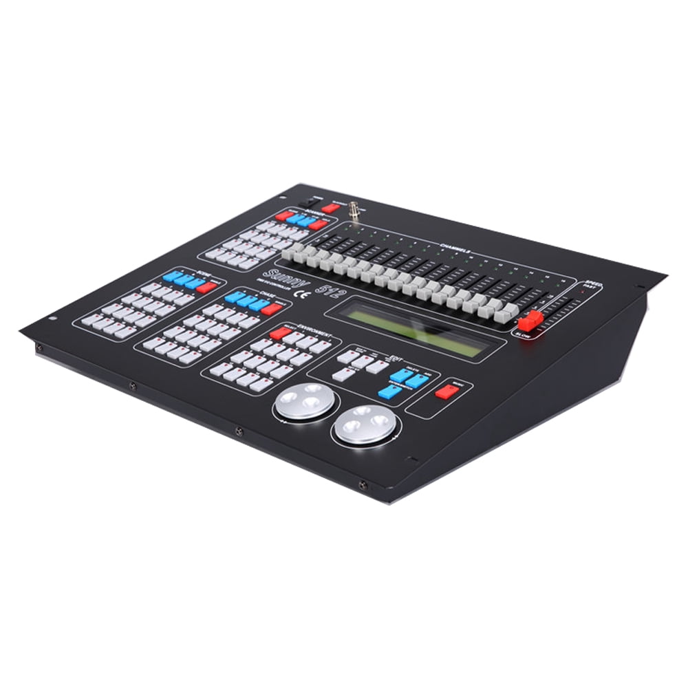 Sunny DMX512 DJ Disco Controller Stage Light Mixer Moving head Led Par with Flight Case USA Stock