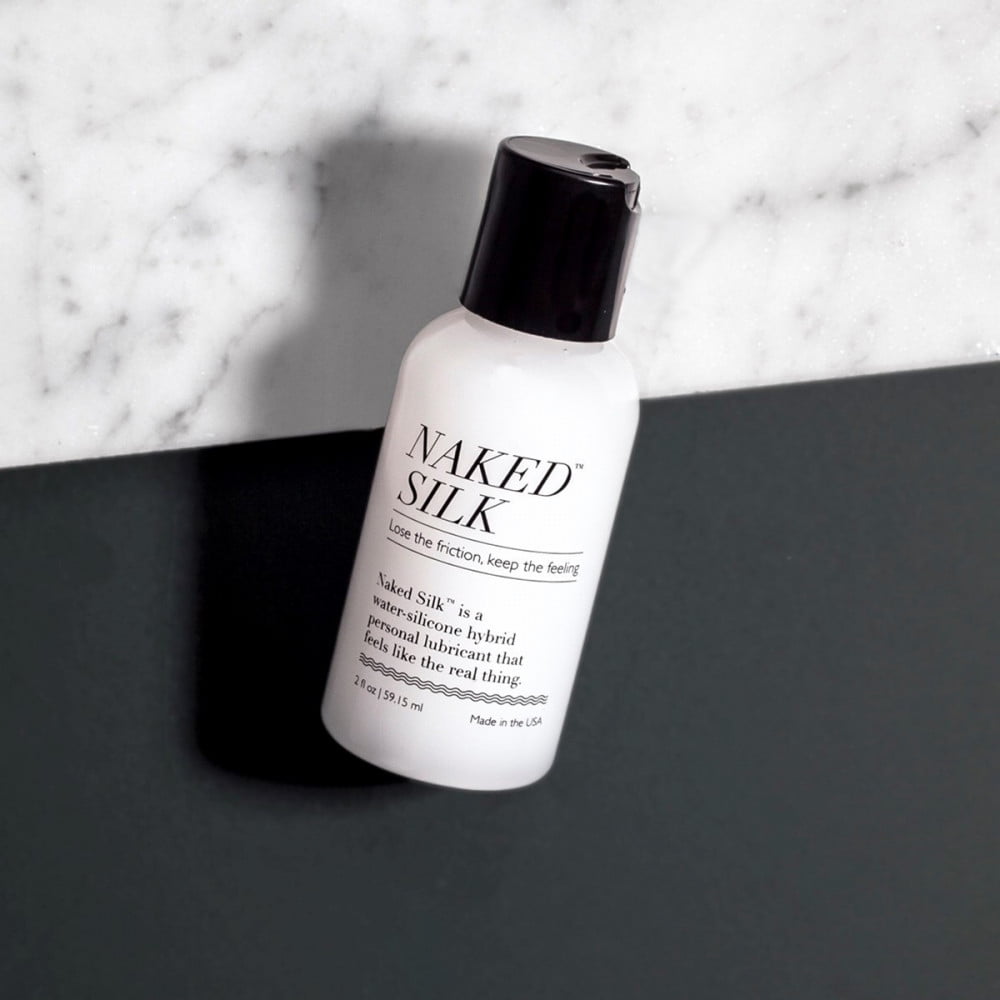 Naked Silk Hybrid Lubricant, Water-Silicone Blend, Safe for Latex, 2 oz -  Walmart.com