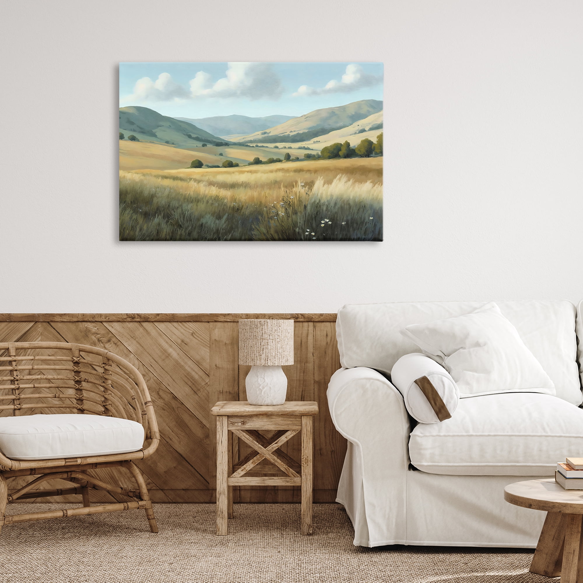 Stupell Industries Rolling Hills at Golden Hour Canvas Wall Art, design by Creative Studio