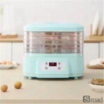 110V Food Dehydrator Machine, 5-Tray Electric Food Dryer For Fruit, Vegetables, Jerky & Pet Treats, Digital Timer & Temperature Control, Stainless Steel Interior, Large Capacity Food Preserver