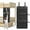 Black, variant on Double Bunk Bed Ladder Safety Protector, Protective Cover, Storage Pouch - 2-In-1 Protective & Storage Solution With Organizing Pocket, Anti-Slip Design For ' Ladder - For