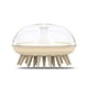 thumbnail image 2 of Scalp Massager Shower Cepillo de Ducha Manchas Anti-Ithing Mood Scrubber Scrubber Cuidado de Masaje Cuerpo Herramienta Suministros Hombre Niños Animales Amarillo Inevent CE001265-01B, 2 of 7