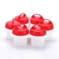 thumbnail image 5 of Washranp 6Pcs Steamed Egg Cooker Molds,Food Grade PP Heat Resistant Egg Cook Cups Nonstick 6 Eggs Kitchen Gadgets, 5 of 7