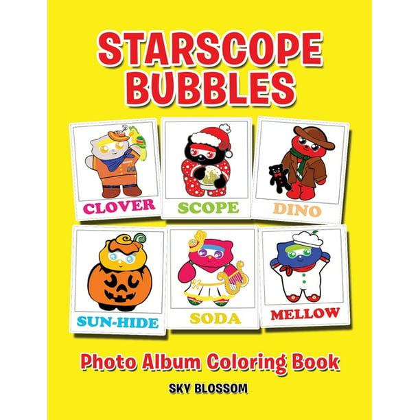 Download Starscope Bubbles Photo Album Coloring Book Paperback Walmart Com Walmart Com
