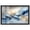 Black Frame, variant on Postmodern Flow I Shadowbox Print Abstract Wall Art by Art Remedy, White Frame, 45 x 30