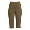 thumbnail image 2 of Real Size Women's 17" Stretch Pull On Capri, 2 of 6