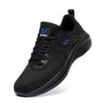 thumbnail image 4 of Men'S Summer Outdoor Running Shoes - Breathable Mesh & Fabric Upper, Shock-Absorbing PVC Sole, Slip-On/Lace-Up Closure, All-Season Lightweight Design for Hiking, Casual Wear & Cross-border Sports,, 4 of 8