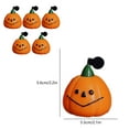 thumbnail image 5 of YZEGDCH 5Pcs Halloween Pumpkin Shaped Candles Halloween Decor Cute Scented Candles for Fall, Halloween & Thanksgiving Home Decor Gifts, 5 of 5