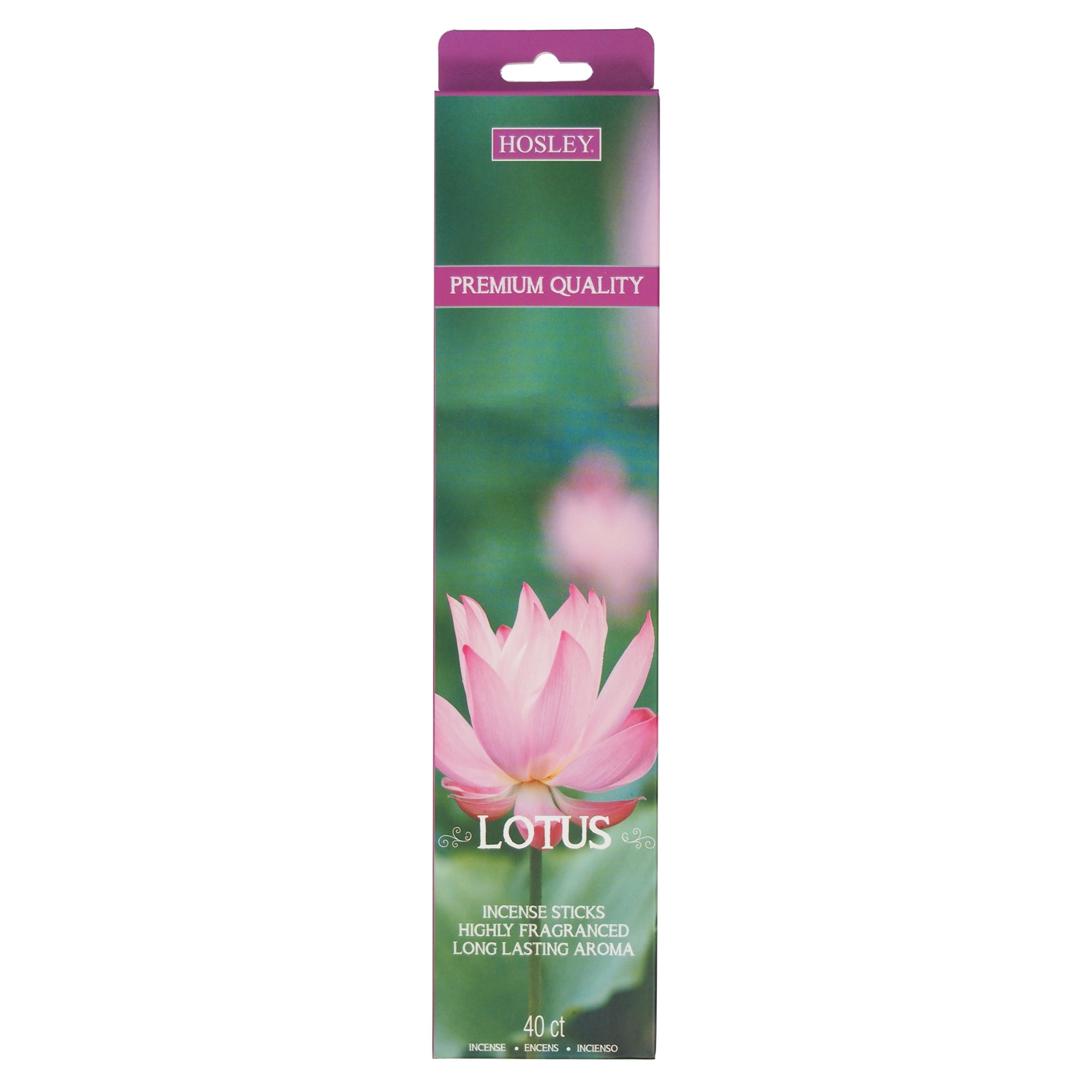 Hosley 40 Pc. Highly Fragrance Lotus Incense Sticks