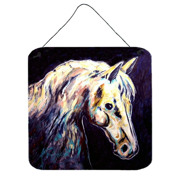 Carolines Treasures MW1333DS66 Knight Horse Wall or Door Hanging Prints 6x6 multicolor