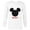White, variant on Disney Mickey Mouse Baby Family - Long Sleeve T-Shirt for Men - Customized-White