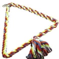thumbnail image 5 of mmirethe Pet Perch Portable Hanging Replacing Colorful Triangular Indoor Household Balcony Pets Climbing Rope Toy Swing, 5 of 5