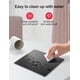 thumbnail image 5 of Mouse Pad Vaydeer 30x24 cm de Aluminio Negro Impermeable, 5 of 7