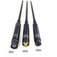 thumbnail image 2 of Antena para walkie-talkie de 144/430 MHz, antena telescópica de alta ganancia, antenas SMA macho para //, 2 of 5