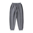 thumbnail image 6 of 10-12 Years Boys Pants Casual Trousers Boy Fleece Trousers Casual Pants Cargo Jogger Pants with Pockets Light Gray Pants, 6 of 7
