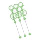 thumbnail image 4 of 3 piezas de llavero con cuentas, barras, kits para hacer cadenas, suministros para manualidades, llavero con cuentas para el Día de San Valentín, a, 4 of 10