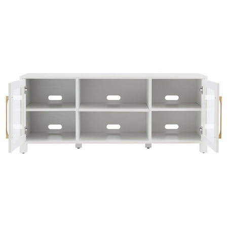 Camden&Wells - Quincy TV Stand for TVs Up to 65" - White