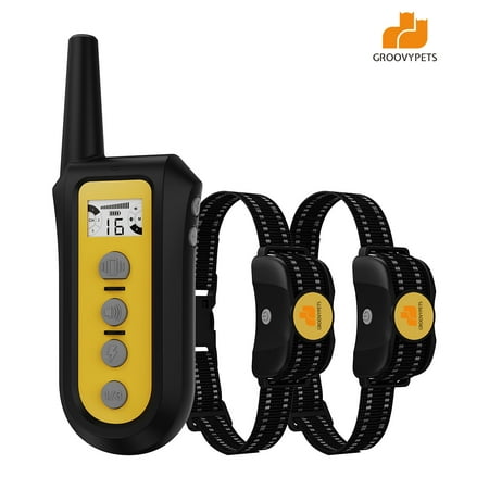 UPC: 0646648806590 | 2-Dog Kit- 650 YD Remote Dog Training Shock Collar w/ Auto Anti Bark  Humane Beep  Vibration  Static Shock and Waterproof Long Lasting Rechargeable Battery for Small Medium Large Dogs