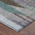 thumbnail image 3 of Addison Rugs Chantille Indoor/Outdoor Transitional Stripes Brown Machine Washable Rectangle Rug, 10' x 14', 3 of 8