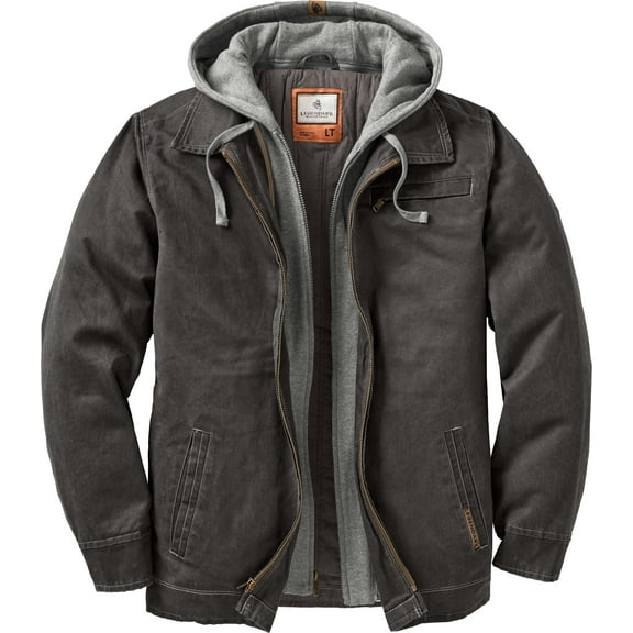 Legendary Whitetails Men’s Rugged Full Zip Dakota Hooded Jacket