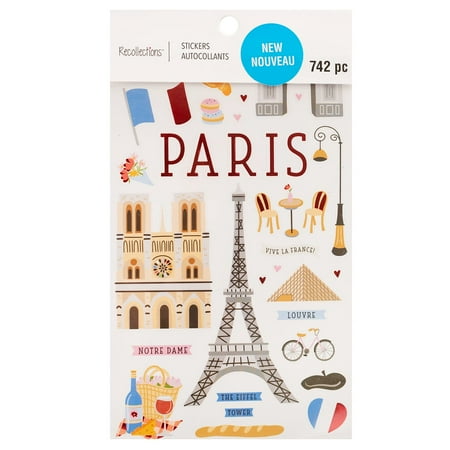 UPC: 0195158497311 | Paris Sticker Book by Recollections™
