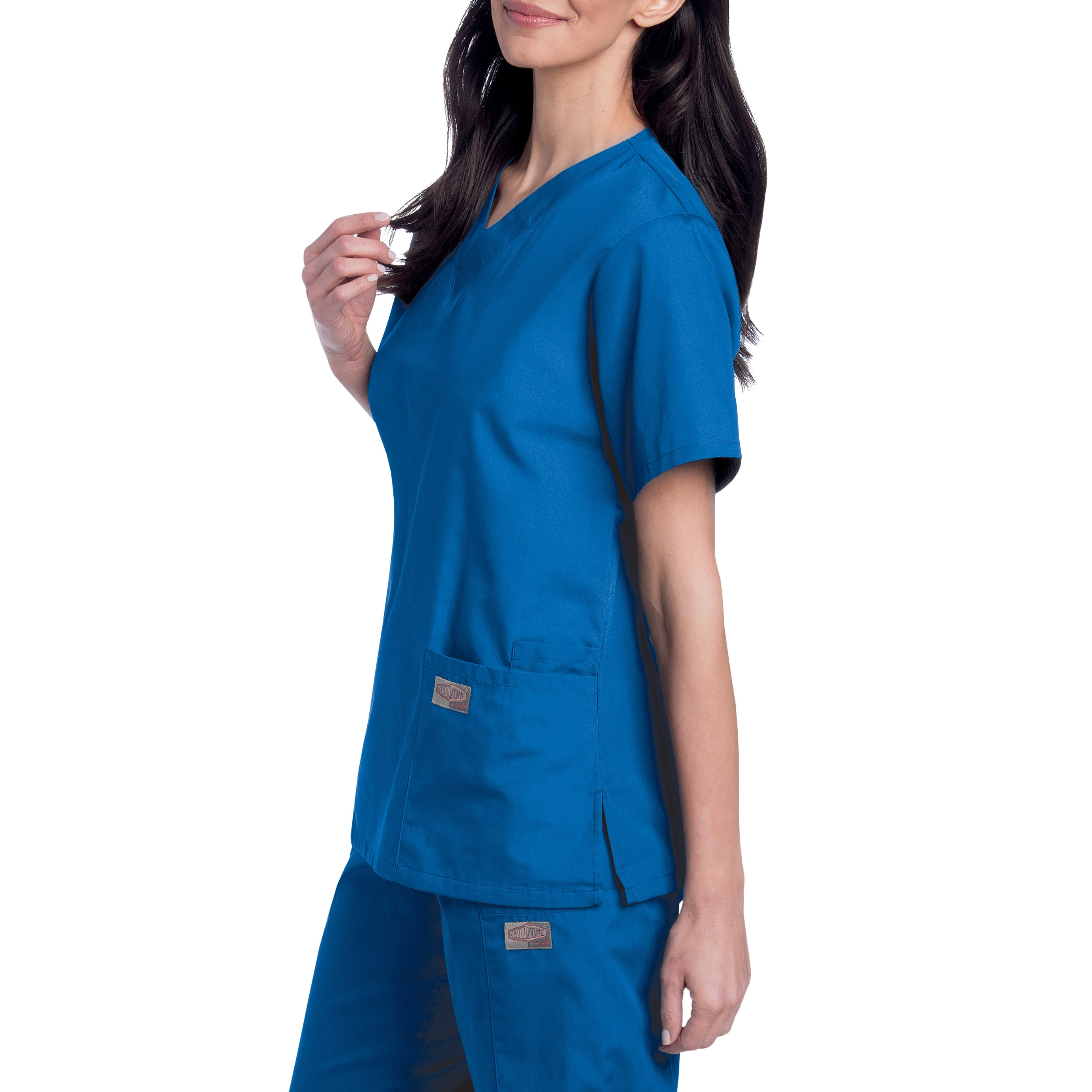 Landau ScrubZone by Landau Women's VNeck Scrub Top, Style 70221